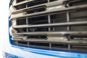 GMC 1500 Adaptive Cruise Control Relocation Bracket - Addictive Desert Designs - Adjustable - Hammer Black Powder Coat - `22-`27 GMC 1500 Adaptive Cruise Control Relocation Bracket - Addictive Desert Designs - Adjustable - Hammer Black Powder Coat - `22-`27